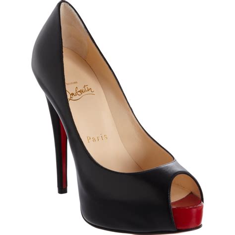 louis vuitton peep toe heels ysl|christian louboutin high heels.